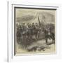 The War in the East, Montenegrin Cavalry at Cettigne-Charles Yriarte-Framed Giclee Print