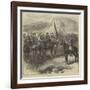 The War in the East, Montenegrin Cavalry at Cettigne-Charles Yriarte-Framed Giclee Print