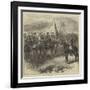 The War in the East, Montenegrin Cavalry at Cettigne-Charles Yriarte-Framed Giclee Print