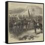 The War in the East, Montenegrin Cavalry at Cettigne-Charles Yriarte-Framed Stretched Canvas