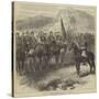 The War in the East, Montenegrin Cavalry at Cettigne-Charles Yriarte-Stretched Canvas