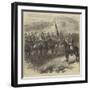 The War in the East, Montenegrin Cavalry at Cettigne-Charles Yriarte-Framed Giclee Print