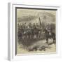 The War in the East, Montenegrin Cavalry at Cettigne-Charles Yriarte-Framed Giclee Print