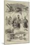 The War in the East, Montenegrin Sketches-Charles Robinson-Mounted Giclee Print
