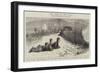 The War in the East, Our Artist and Mr Boyd of the Red Cross Association Searching for Wounded-null-Framed Giclee Print