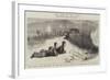 The War in the East, Our Artist and Mr Boyd of the Red Cross Association Searching for Wounded-null-Framed Giclee Print