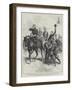 The War in the East, Prince Alexander Decorating Bulgarian Troops after the Battle of Slivnitza-null-Framed Giclee Print