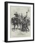 The War in the East, Prince Alexander Decorating Bulgarian Troops after the Battle of Slivnitza-null-Framed Giclee Print