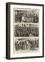 The War in the East, Prince Charles' Journey from Bucharest to Kalafat-Godefroy Durand-Framed Giclee Print