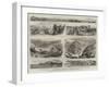 The War in the East, Sketches in Bulgaria and Servia-null-Framed Giclee Print