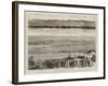 The War in the East, the Crossing of the Danube by the Russians-null-Framed Giclee Print