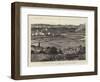 The War in the East, Turks Attacking the Tete Du Pont, Alexinatz-null-Framed Premium Giclee Print