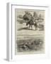 The War in the East, With the Cossacks-Godefroy Durand-Framed Giclee Print