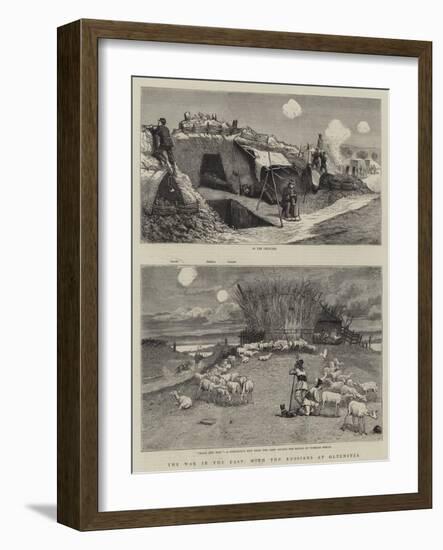 The War in the East, with the Russians at Oltenitza-null-Framed Giclee Print