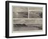 The War in the East, with the Russians, Crossing the Danube-null-Framed Giclee Print