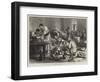 The War in the East, Wounded Servians in a Cafe at Parakjin-Godefroy Durand-Framed Giclee Print