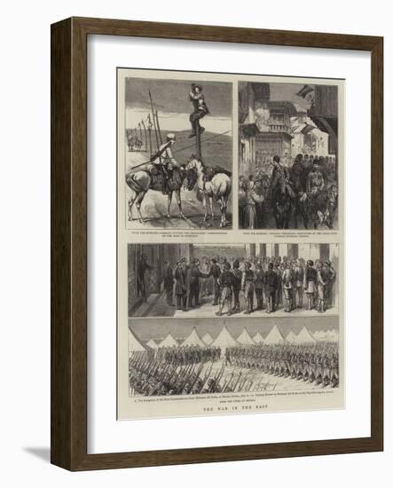 The War in the East-Alfred Chantrey Corbould-Framed Premium Giclee Print