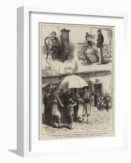 The War in the East-Godefroy Durand-Framed Giclee Print