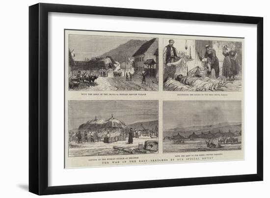 The War in the East-null-Framed Giclee Print