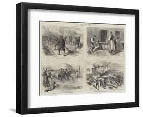 The War in the East-null-Framed Premium Giclee Print