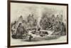 The War in the Herzegovina, Council of War at Peco Pavlovitch's Camp-null-Framed Giclee Print