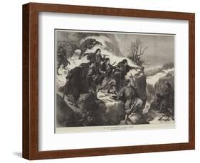 The War in the Herzegovina, Insurgents in Ambush-Arthur Hopkins-Framed Giclee Print