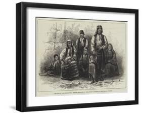 The War in the Herzegovina, Refugee Morlacchi in the Ancient Lazaretto of the Ragusa Fortress-null-Framed Giclee Print