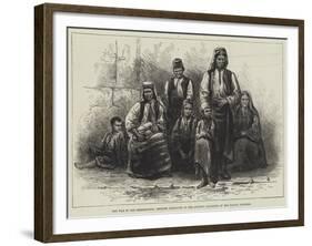 The War in the Herzegovina, Refugee Morlacchi in the Ancient Lazaretto of the Ragusa Fortress-null-Framed Giclee Print