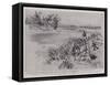 The War in the Philippines, American Troops Fording the Bagbag River before the Capture of Calumpit-Charles Edwin Fripp-Framed Stretched Canvas