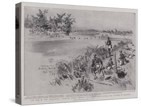 The War in the Philippines, American Troops Fording the Bagbag River before the Capture of Calumpit-Charles Edwin Fripp-Stretched Canvas