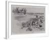 The War in the Philippines, American Troops Fording the Bagbag River before the Capture of Calumpit-Charles Edwin Fripp-Framed Giclee Print