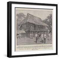 The War in the Philippines, Leading Filipinos Gathered at Aguinaldo's House-null-Framed Giclee Print