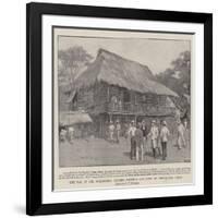 The War in the Philippines, Leading Filipinos Gathered at Aguinaldo's House-null-Framed Giclee Print