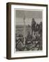 The War in the Soudan, a Bivouac in the Desert-Richard Caton Woodville II-Framed Giclee Print