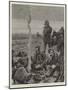 The War in the Soudan, a Bivouac in the Desert-Richard Caton Woodville II-Mounted Giclee Print