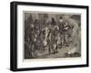 The War in the Soudan, a Dervish Preaching the Holy War to Arab Chiefs-Richard Caton Woodville II-Framed Giclee Print