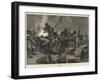 The War in the Soudan, a Night Attack on the Camp at Souakim-Richard Caton Woodville II-Framed Giclee Print