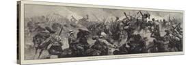 The War in the Soudan, Battle of Tamasi, Gallant Re-Capture of the Guns-William Heysham Overend-Stretched Canvas