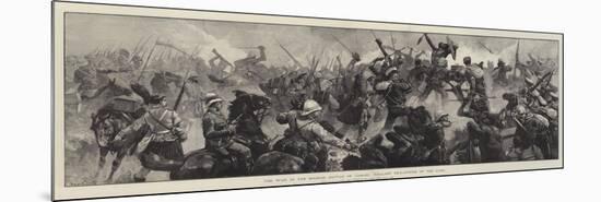 The War in the Soudan, Battle of Tamasi, Gallant Re-Capture of the Guns-William Heysham Overend-Mounted Premium Giclee Print