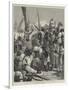 The War in the Soudan, Black Troops Leaving Massowah to Join the Forces at Souakim-William Heysham Overend-Framed Giclee Print