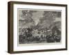 The War in the Soudan, Cavalry Burning Osman Digna's Village and Encampment-William Heysham Overend-Framed Giclee Print