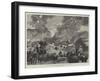 The War in the Soudan, Cavalry Burning Osman Digna's Village and Encampment-William Heysham Overend-Framed Giclee Print