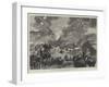 The War in the Soudan, Cavalry Burning Osman Digna's Village and Encampment-William Heysham Overend-Framed Giclee Print