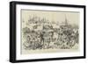 The War in the Soudan, Disembarking Baker Pasha's Force at Trinkitat for the Relief of Tokar-Melton Prior-Framed Giclee Print