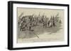 The War in the Soudan, Indian Troops of Different Castes Cooking-Charles Edwin Fripp-Framed Giclee Print