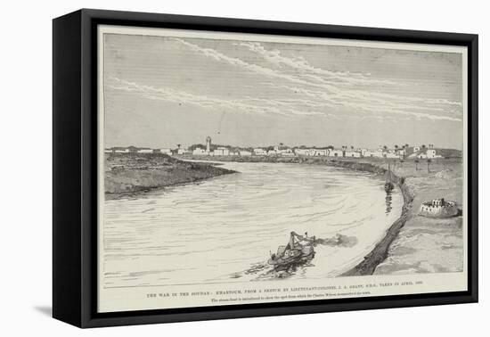 The War in the Soudan, Khartoum-null-Framed Stretched Canvas