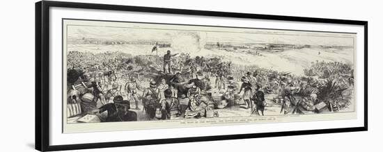 The War in the Soudan, the Battle of Abou Kru, or Gubat, 19 January-null-Framed Premium Giclee Print