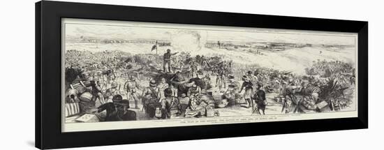 The War in the Soudan, the Battle of Abou Kru, or Gubat, 19 January-null-Framed Giclee Print