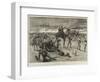 The War in the Soudan, the Battle of Gubat, 19 January-Frederic Villiers-Framed Giclee Print