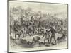 The War in the Soudan, the Desert March, Scene at the Wells of Abou Halfa-Melton Prior-Mounted Giclee Print